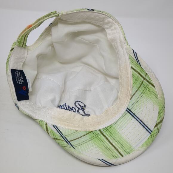 Boston Cadet Army Cap Multicolor One Size Adjustable Embroidered Plaid - Picture 7 of 9